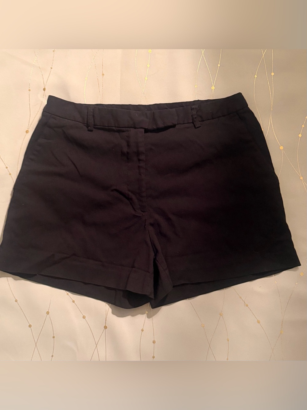 Express Stretch Black High-Waist Tailored Women's Shorts